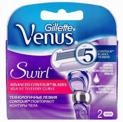Картриджі змінні для гоління Venus Swirl, 2 шт