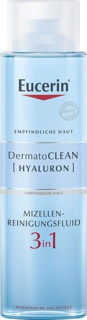 Міцелярний флюїд Eucerin DermatoClean 3-в-1 очищуючий для всіх типів шкіри (69754), 400 мл
