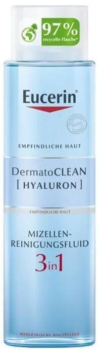 Міцелярний флюїд Eucerin DermatoClean 3-в-1 очищуючий для всіх типів шкіри (69754), 400 мл