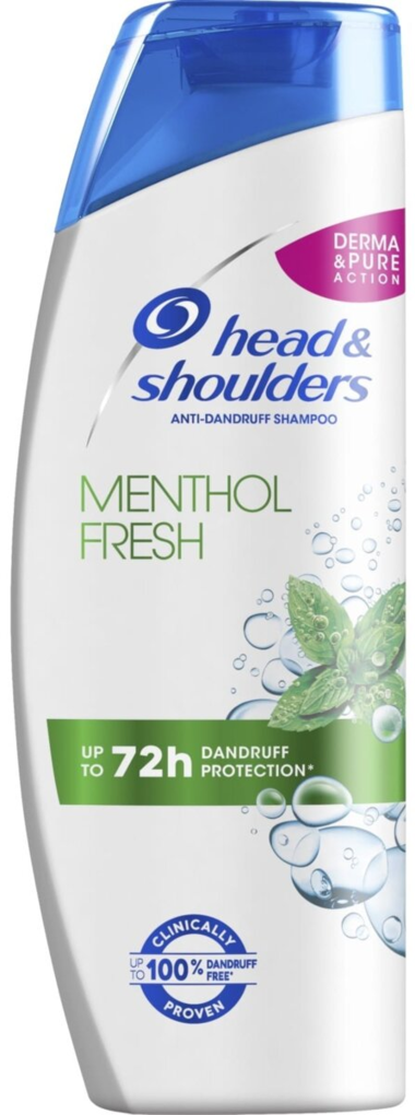 Шампунь Head & Shoulders Свіжість Ментолу проти лупи, 400 мл