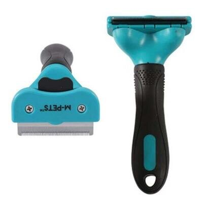 Дешеддер M-Pets Stylus Deshedding Brush для собак і котів для видалення шерсті під час линяння, розмір L