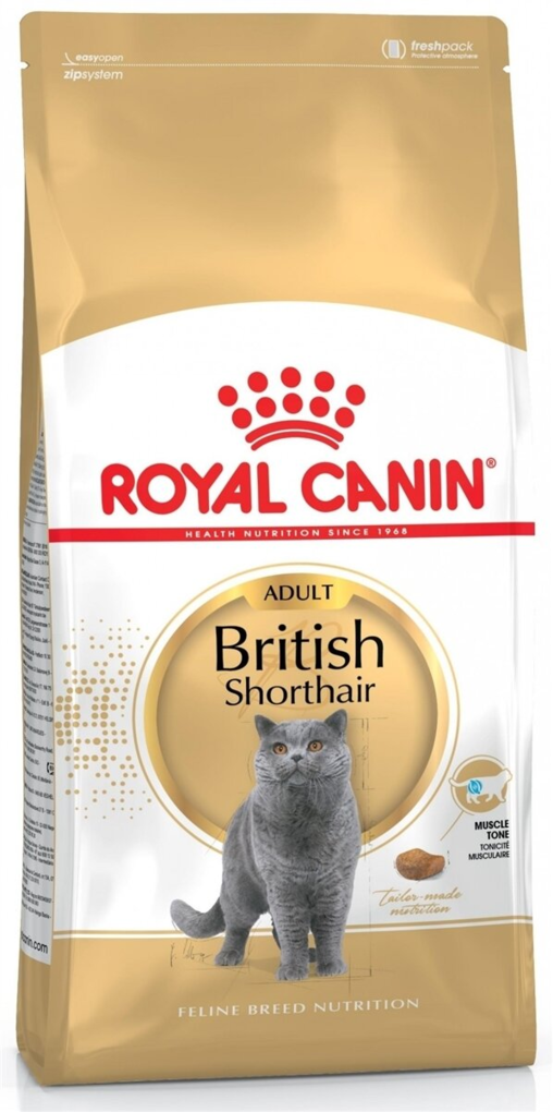 Корм сухий для кішок Royal Canin British Shorthair Adult породи британська короткошерста від 12 місяців, 10 кг