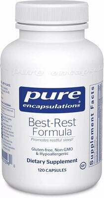 Вітаміни для спокійного сну Pure Encapsulations Best-Rest Formula, 120 капсул