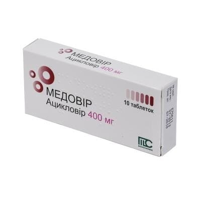 Медовір таблетки по 400 мг №10
