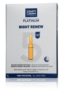 Ампули MartiDerm Night Renew, 5 штук по 2 мл