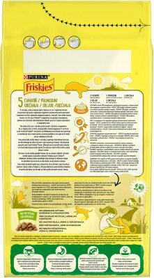 Корм сухий для кішок Purina Friskies Indoor з куркою та овочами, 1,5 кг