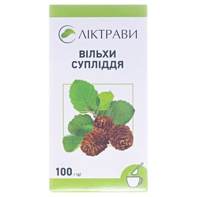 Вільхи супліддя по 100 г у пач. з внут. пак.