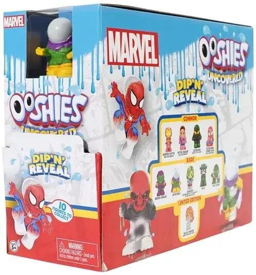 Фігурка-сюрприз Ooshies Марвел у капсулі, що змінює колір (в асортименті)