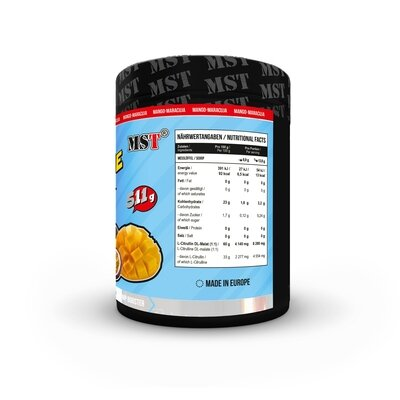 Цитрулін MST Nutrition Citrulline Pump манго маракуя, 511 г