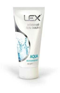 Гель-змазка інтимна Lex Aqua зволожуюча, 50 мл