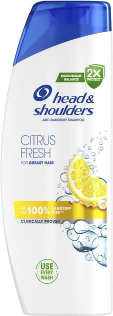Шампунь Head & Shoulders Цитрусова Свіжість проти лупи, 400 мл
