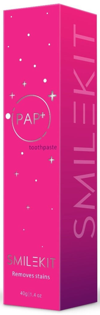Зубна паста SmileKit PAP+ відбілювальна, 40 г