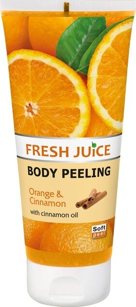 Пілінг для тіла Fresh Juice Orange & Cinnamon, 200 мл