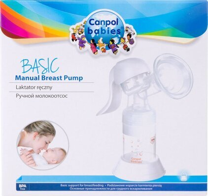 Молоковідсмоктувач Canpol Babies Basic ручний, 12/205