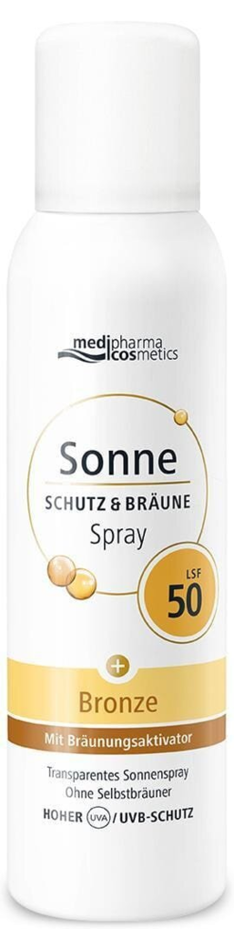Спрей-аерозоль сонцезахисний Hyaluron Sonne SPF50 для підсилення природної засмаги водостійкий, 150 мл