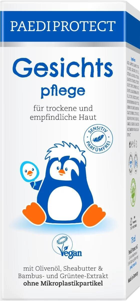 Крем дитячий Paediprotect для обличчя для сухої, чутливої шкіри, 75 мл