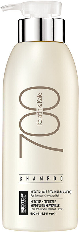 Шампунь для волосся Biotop 700 Keratin & Kale, 500 мл