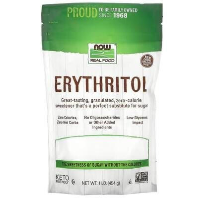 Еритритол NOW Real Food Erythritol, 454 г