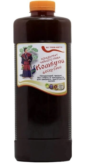 Комбуча (концентрат чайного гриба), 1000 мл