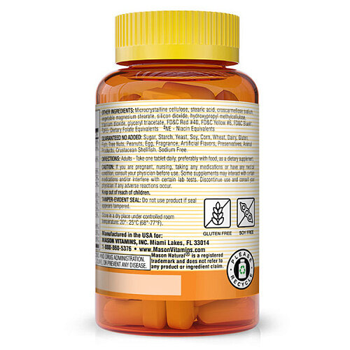 Комплекс В вітамінів Natural Stress B-Complex With Antioxidants + Zinc, 60 таблеток