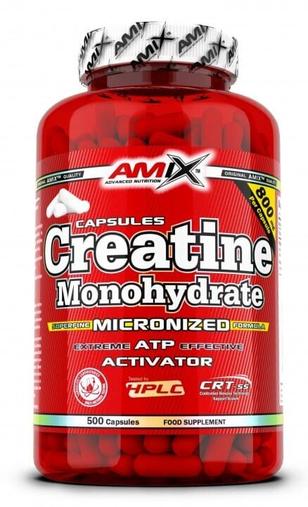 Креатин моногідрат Amix Nutrition Creatine Monohydrate Micronized 800 мг, 500 капсул