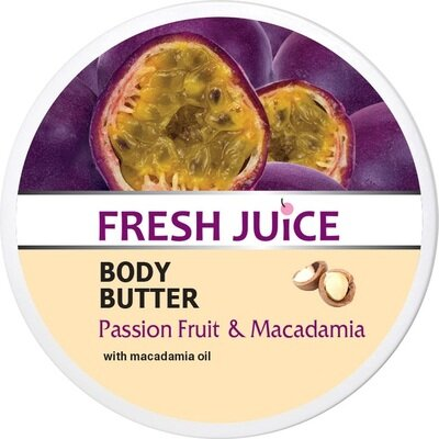 Крем-олія для тіла Fresh Juice Passion Fruit & Macadamia, 225 мл