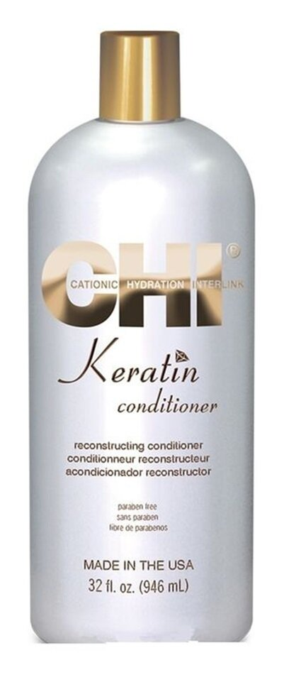 Кондиціонер CHI Keratin Conditioner для пошкодженого волосся відновлюючий Кератин, 946 мл