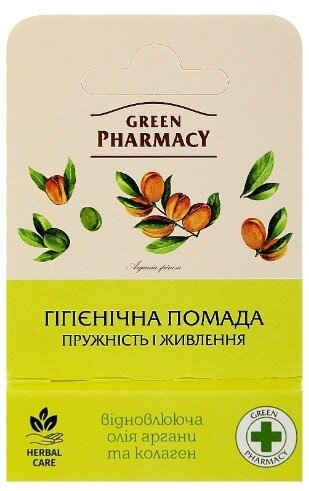 Гігієнічна помада Green Pharmacy Пружність та живлення, 3,6 г