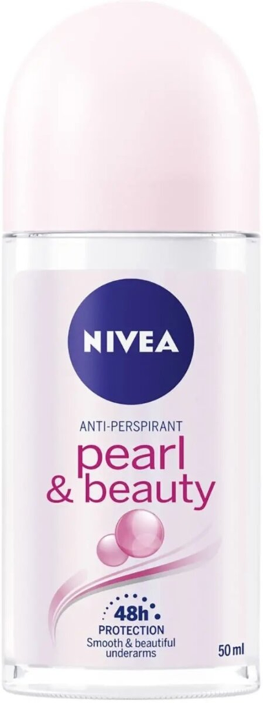 Дезодорант-антиперспірант кульковий Nivea Pearl & Beauty Перлина краса 48h (83735), 50 мл