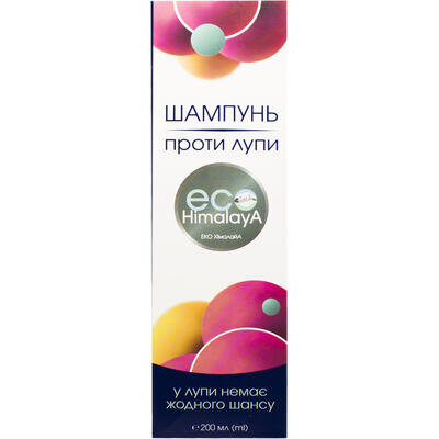 Шампунь для волосся Eco Himalaya проти лупи, 200 мл