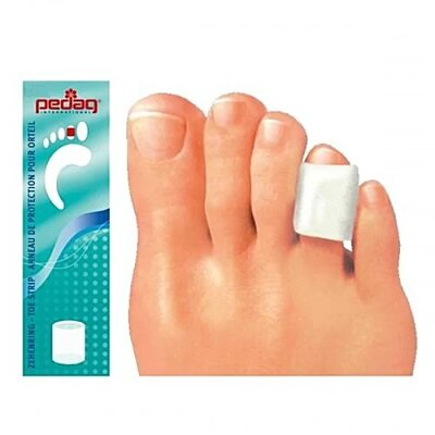 Чохол на палець Pedag Toe Strip захисний гелевий, розмір S/M, 2 штуки