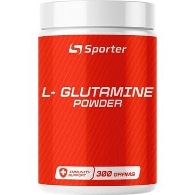 L-глютамін Sporter L-Glutamine, 300 г