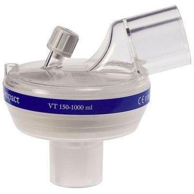Фільтр теплолагообмінний та бактеріально вірусний Humid-Vent Compact прямий, стерильний, 1 штука