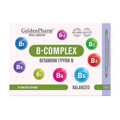 B-комплекс Golden Farm таблетки №30
