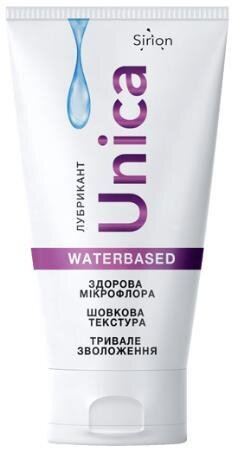 Інтимний гель-змазка Unica Waterbased (лубрикант) з пробіотиками, 50 мл