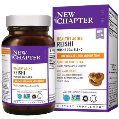 Гриб Рейші New Chapter Reishi, 60 вегетаріанських капсул