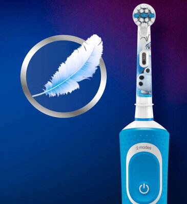 Електрична зубна щітка Braun Oral-B Kids Frozen-II D100.413.2К дитяча вік 3+