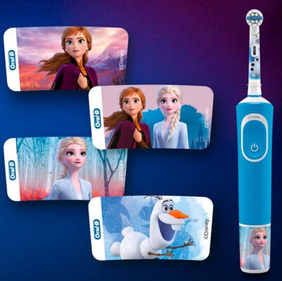 Електрична зубна щітка Braun Oral-B Kids Frozen-II D100.413.2К дитяча вік 3+