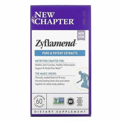 Вітаміни для всього організму New Chapter Zyflamend Whole Body, 60 капсул