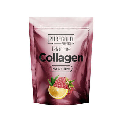 Колаген Pure Gold Protein Marine Collagen Lemonade з вітаміном С та цинком, зі смаком лимонада, 150 г