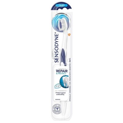 Зубна щітка Sensodyne Відновлення та захист м'яка, 1 шт