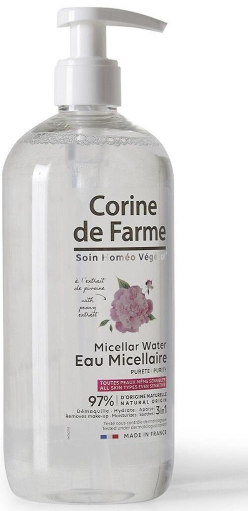 Вода міцелярна Corine De Farme очищаюча для обличчя, 500 мл