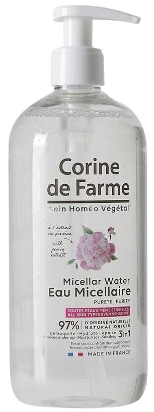 Вода міцелярна Corine De Farme очищаюча для обличчя, 500 мл