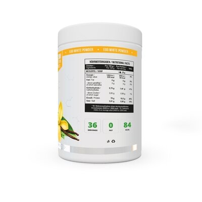 Протеїн яєчний MST Nutrition EGG White Protein ваніль, 36 порцій, 900 г
