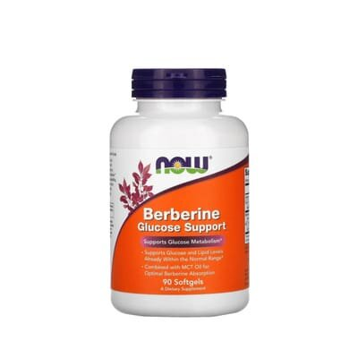 Берберин NOW Berberine Glucose Support м'які капсули №90