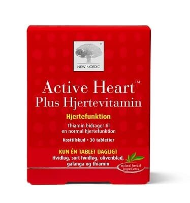 Комплекс New Nordic Active Heart для серцевої діяльності таблетки №30