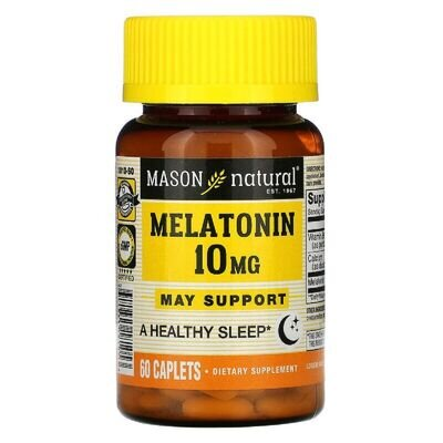 Мелатонін 10 мг Mason Natural Melatonin, 60 таблеток
