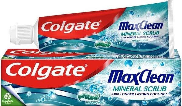Зубна паста Colgate Max Clean Мінеральний скраб, 75 мл