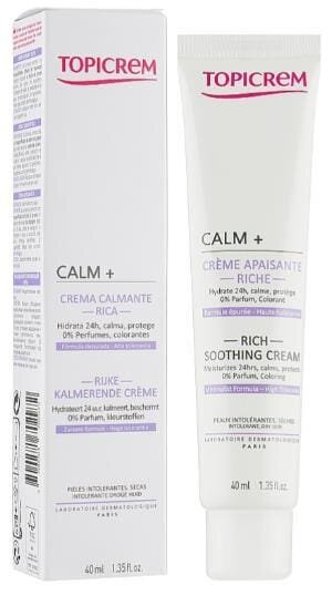 Крем для обличчя Topicrem Calm+ насичений заспокійливий, 40 мл