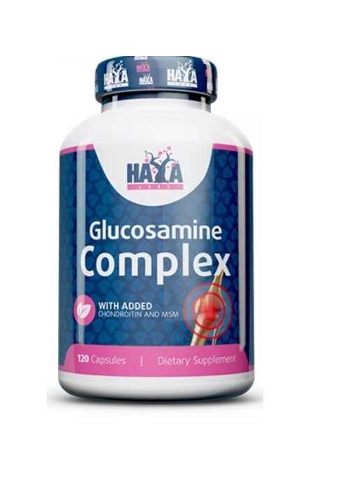 Комплекс глюкозаміну, хондроїтину і МСМ Haya Labs Glucosamine Complex капсули №120